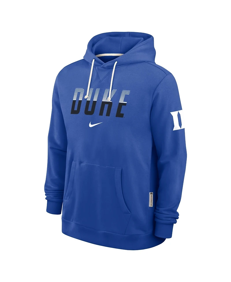 Nike Men's Royal Duke Blue Devils 2026 Sideline Standard Issue Dri-fit Hoodie