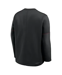 Nike Men's Black Ohio State Buckeyes 2026 Sideline Coaches Therma-fit Long Sleeve T-Shirt