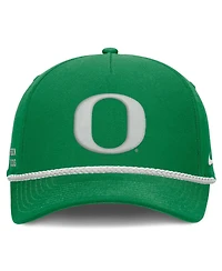 Nike Men's and Women's Green Oregon Ducks Rope Rise Adjustable Hat