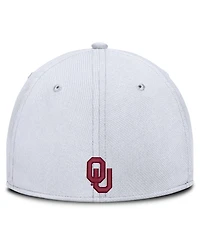 Jordan Men's White Oklahoma Sooners Game Day Rise Swooshflex Hat