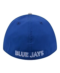 New Era Men's Royal, Grey Toronto Blue Jays Rope M-Crown A-Frame 39THIRTY Flex Hat