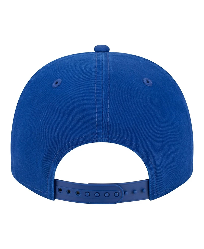 New Era Men's Royal New York Mets 1986 World Series Champions Throwback 9FIFTY A-Frame Snapback Hat