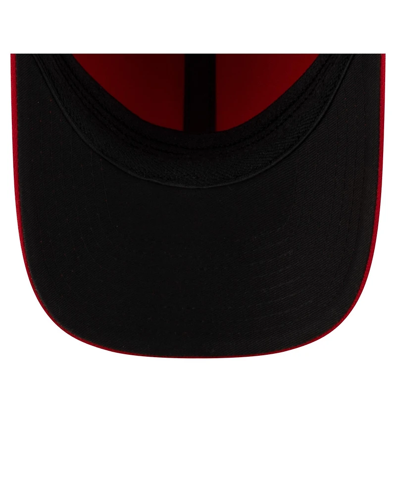 New Era Men's Red Los Angeles Angels Player Replica 39THIRTY M-Crown Flex Hat