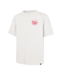 47 Brand Men's and Women's Cream Philadelphia Phillies Turnpike Chuck Foundation T-Shirt