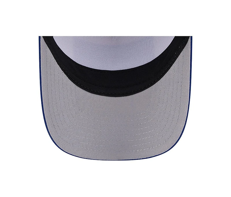 New Era Men's Stone, Royal Chicago Cubs Text A-Frame Trucker 9FORTY Hat