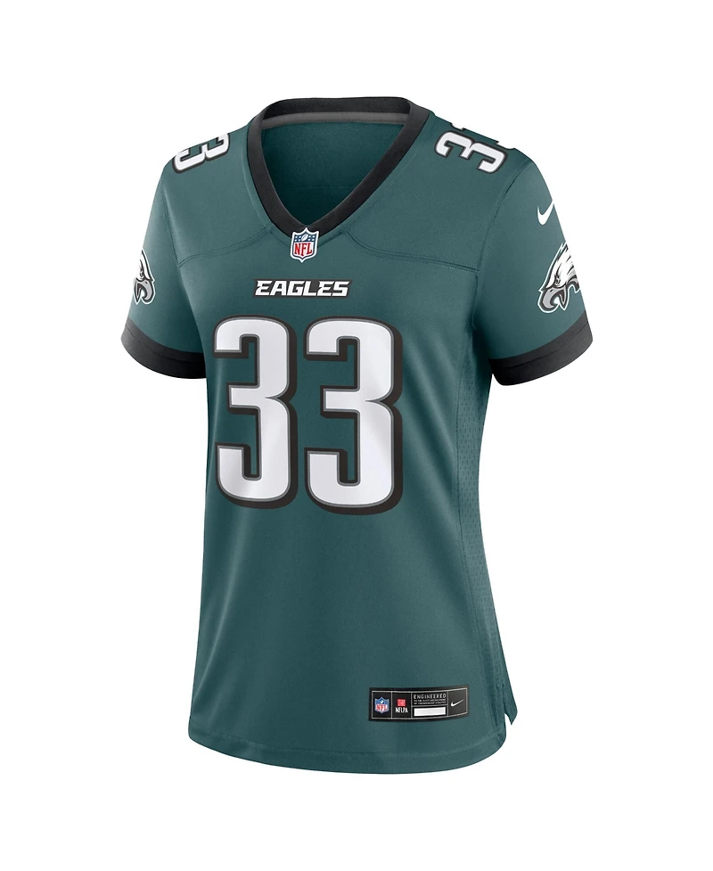 Nike Women's Cooper DeJean Midnight Green Philadelphia Eagles Team Game Jersey