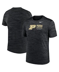 Nike Men's Black Purdue Boilermakers Velocity Dri-fit T-Shirt