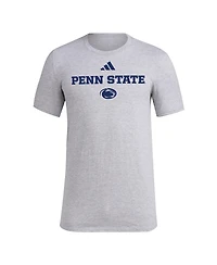 Adidas Men's Gray Penn State Nittany Lions Wordmark Polyester T-Shirt