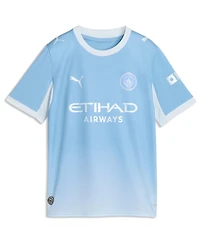 Puma Big Boys and Girls Erling Haaland Light Blue Manchester City 2026, 27 Home Replica Jersey