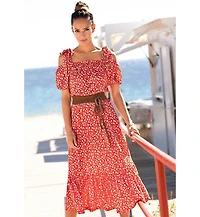 Lascana Women's Floral Pattern Dress