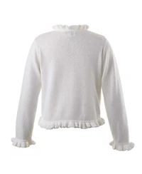 Rachel Riley Girls' 2-14 Frill Cardigan