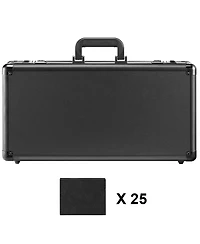 Vevor 162 Psa Graded Card Storage Box 5 Slots Sports Card Holder Case Coded Lock