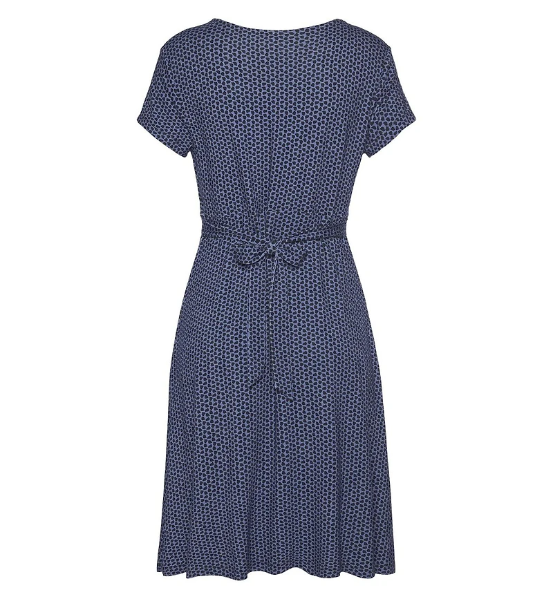 Lascana Women's Short Sleeve Print Dress