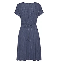 Lascana Women's Short Sleeve Print Dress