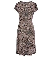 Lascana Women's Short Sleeve V-Neck Dress