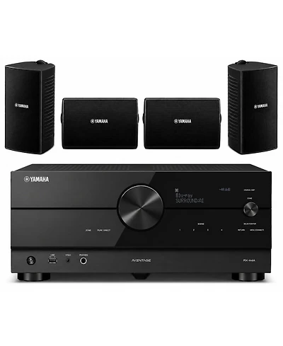 Yamaha Rx-A4A 7.2-Channel 110W Dolby Atmos Av Receiver
