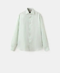 Mango Men's Linen Slim-Fit Shirt