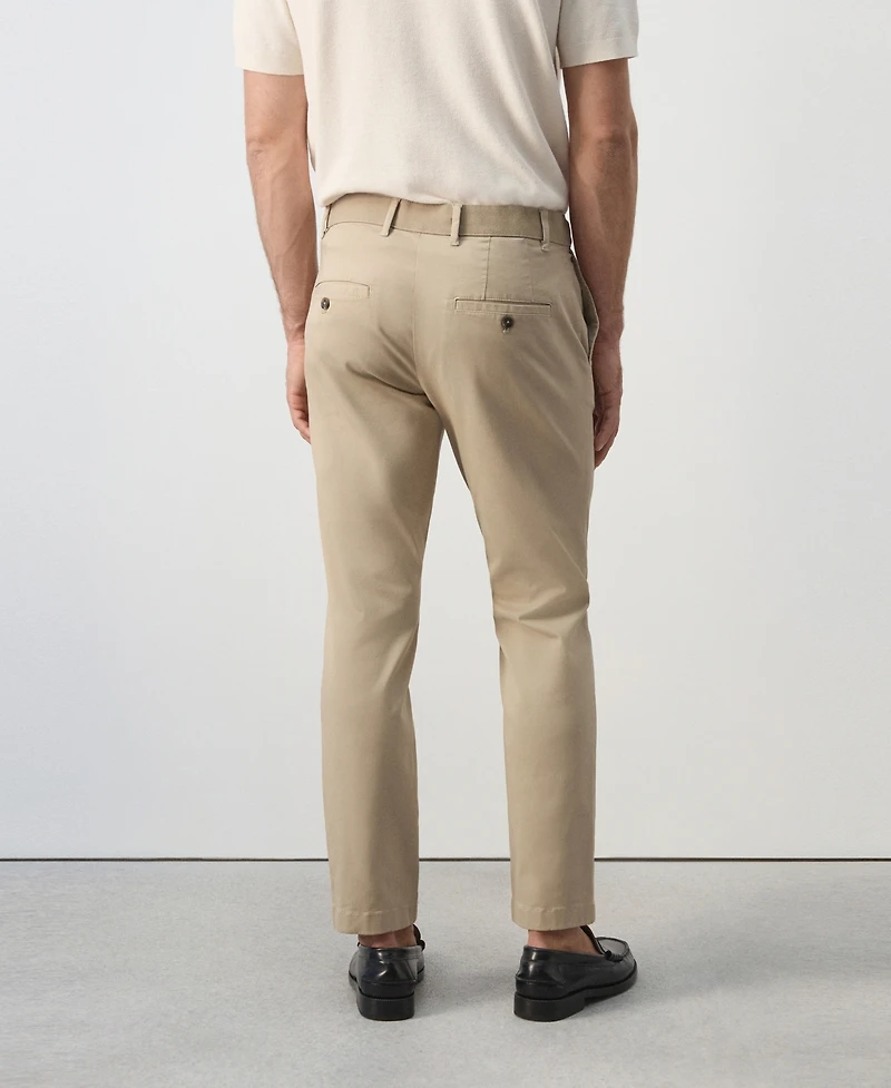 Mango Men's Prato Cropped Tapered Chino Pants