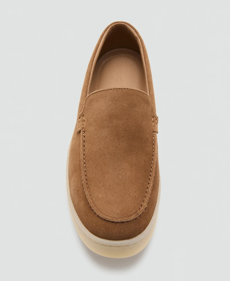 Mango Men's Split Leather Shoes