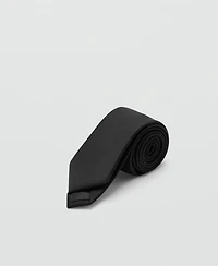 Mango Men's Smooth Micro-Structured Tie