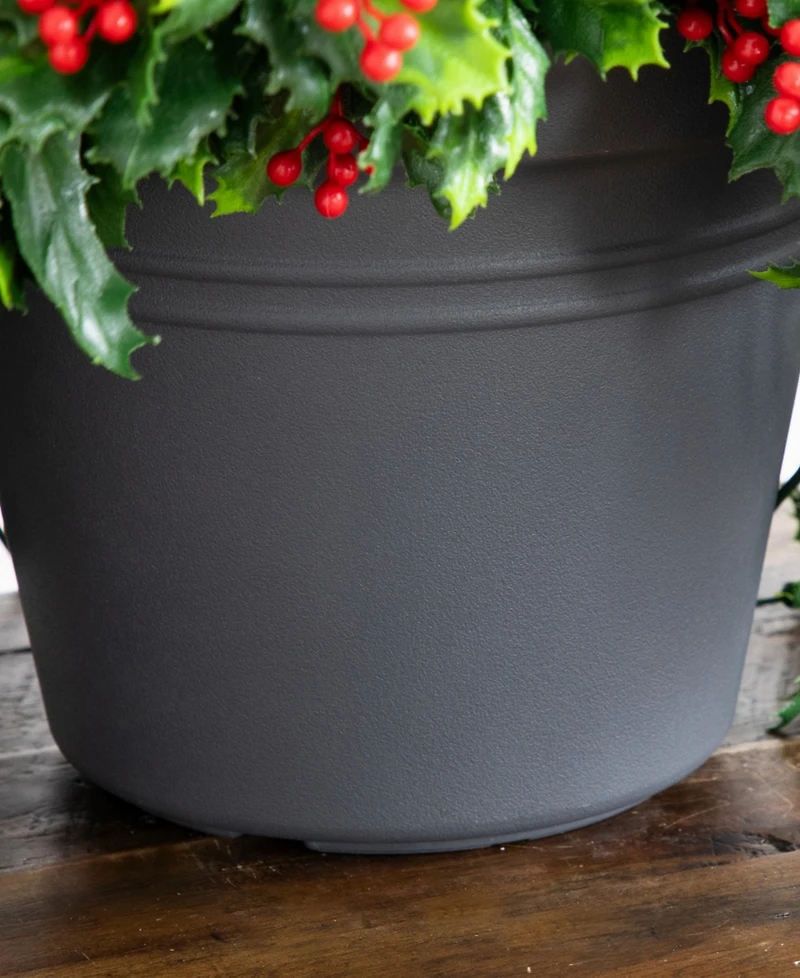 Nearly Natural 16" Ultraviolet Resistant Artificial Holly Berry Christmas Plant Indoor And Outdoor