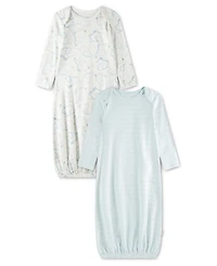 Huggies Baby Boys' Babywear Long-Sleeve Gowns, 2-Pack