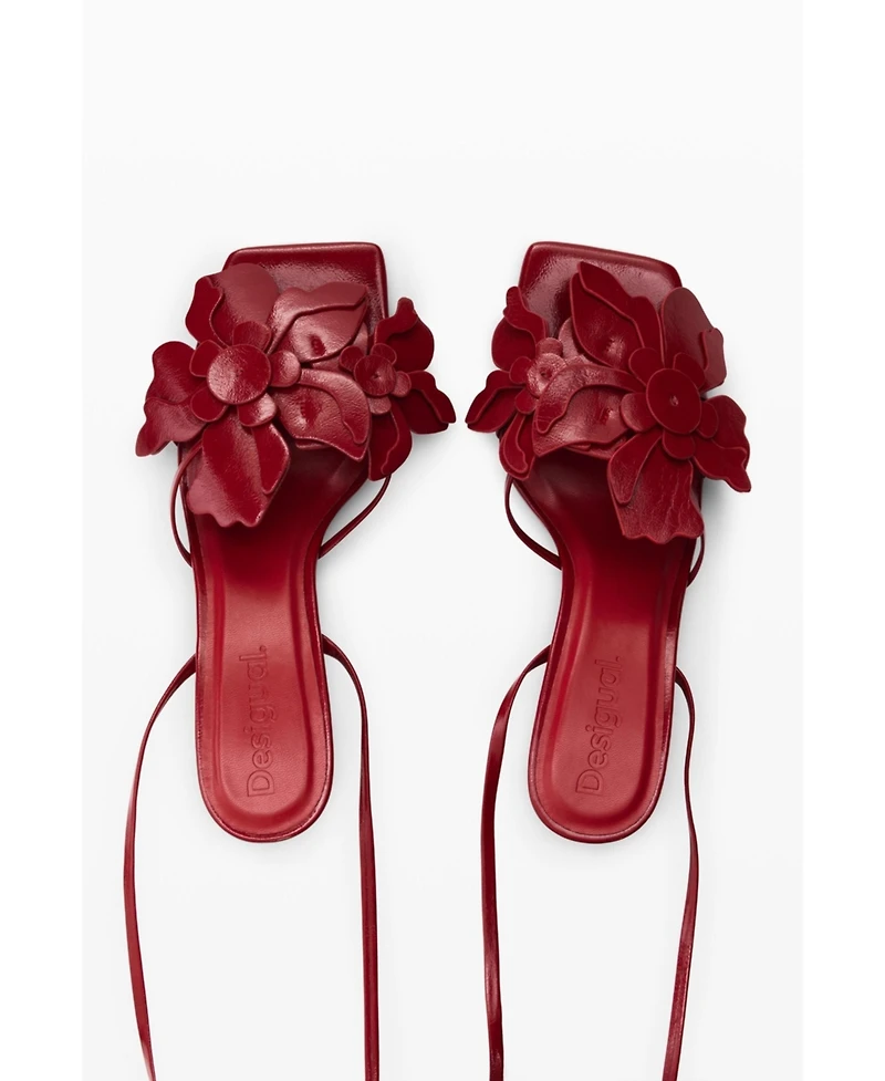 Desigual Women's Floral Applique Sandal