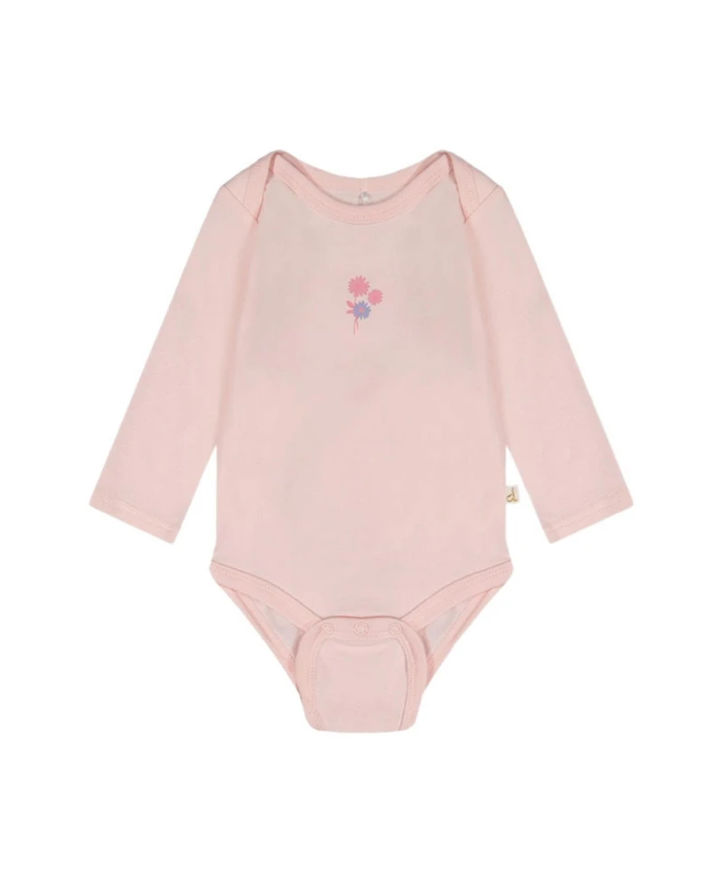 Deux par Baby Girl(3-24months) Cotton Onesie Very Pale