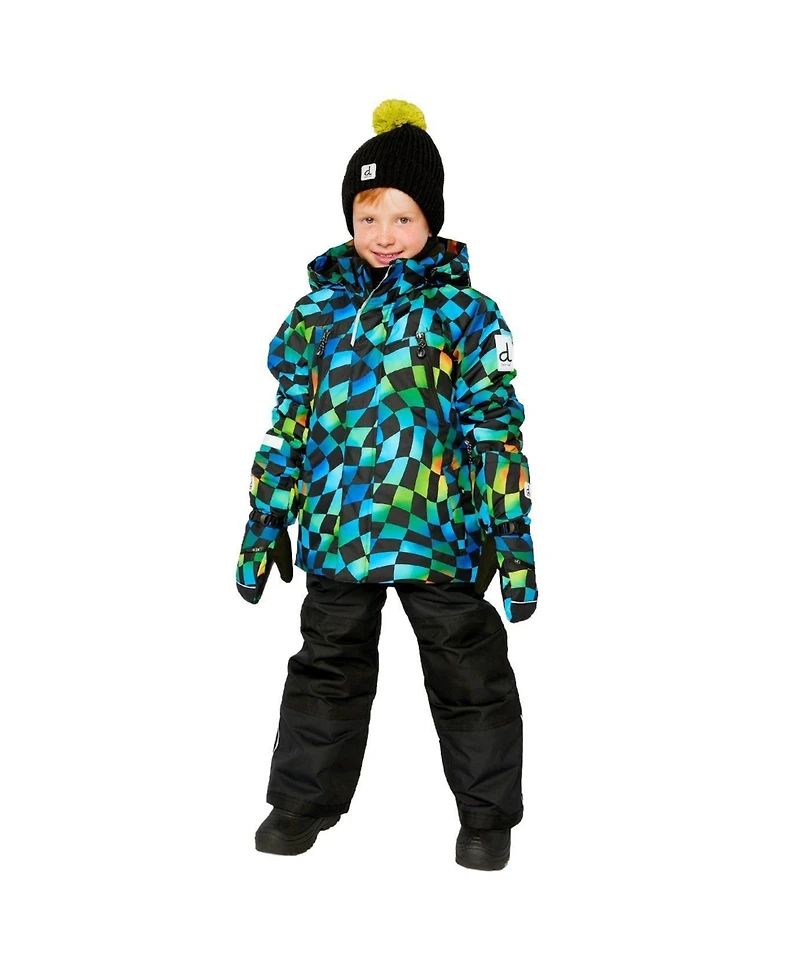 Deux par Big Boys (7-14) Two Piece Play Snowsuit and Checkerboard with Pants