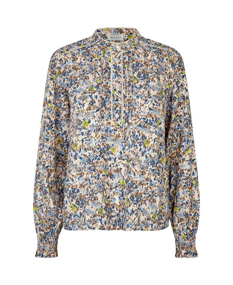 Masai Copenhagen Women's MaDionelle Floral Print Blouse