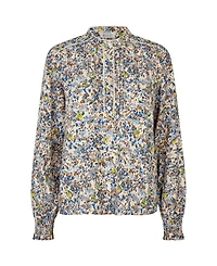 Masai Copenhagen Women's MaDionelle Floral Print Blouse