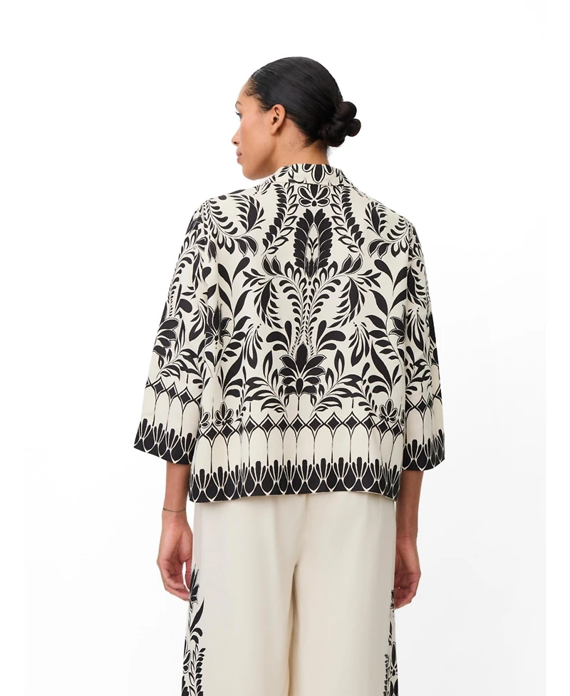 Masai Copenhagen Women's Maisolde Garden Collared Relaxed Shirt