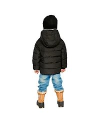 Deux par Toddler Unisex ( 2T To 5T ) Winter Jacket Adapted for Car Seats