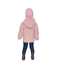 Deux par Toddler Girl(2T-5T) Reversible Mid-Season Jacket