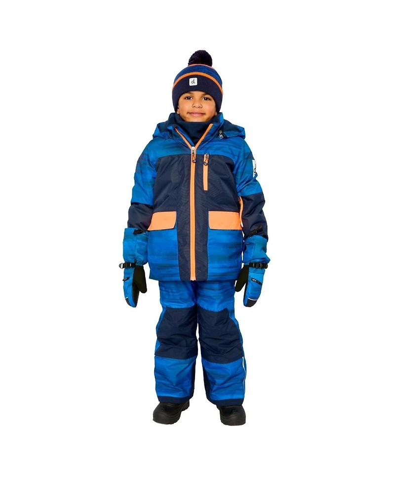 Deux par Toddler Boys (2T-5T) Two Piece Play Snowsuit