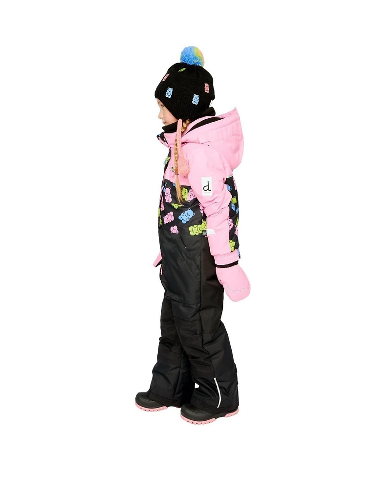Deux par Toddler Girls (2-5)One Piece Play Snowsuit Gummy Bear Print