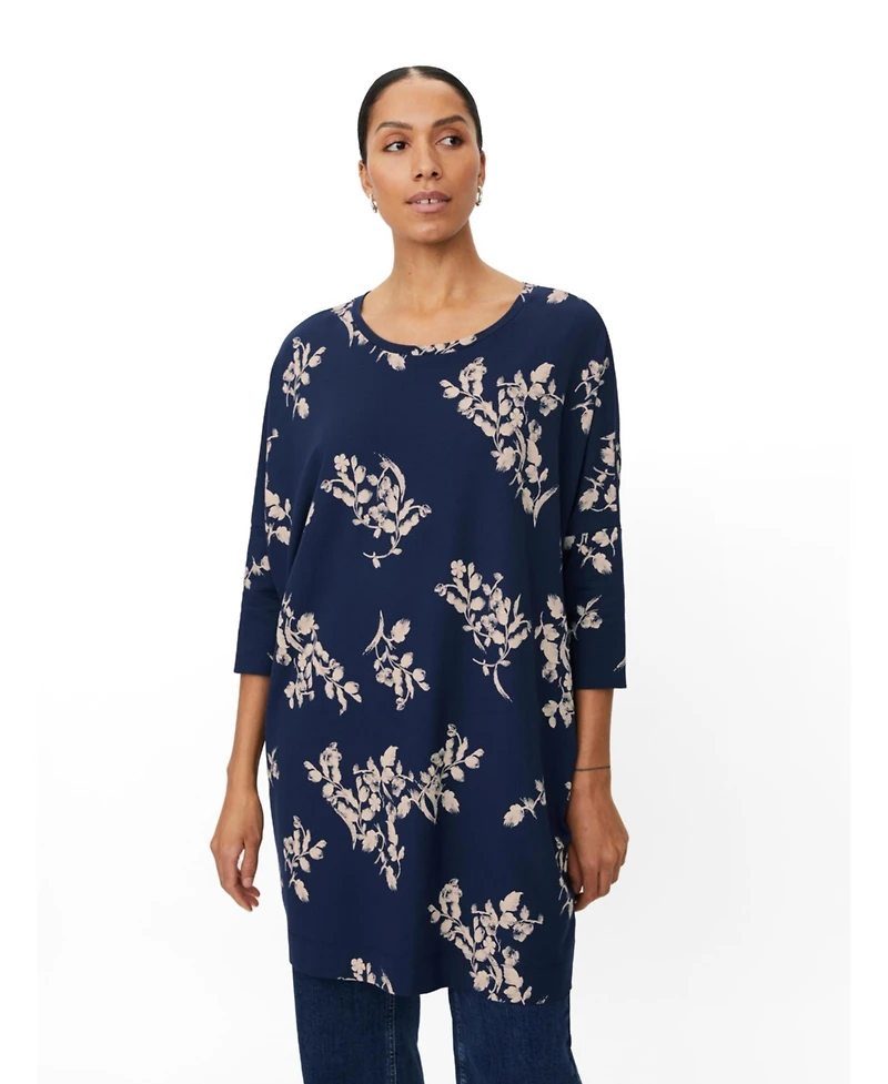 Masai Copenhagen Women's MaGabini Floral 3/4-Sleeve Tunic Top