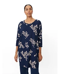 Masai Copenhagen Women's MaGabini Floral 3/4-Sleeve Tunic Top