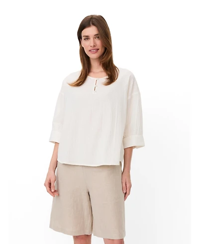 Masai Copenhagen Women's Madyrentha Round Neck Oversized Blouse