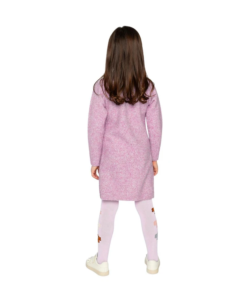 Deux par Deux Toddler Girls (2T-5T) Poodle Knit Dress