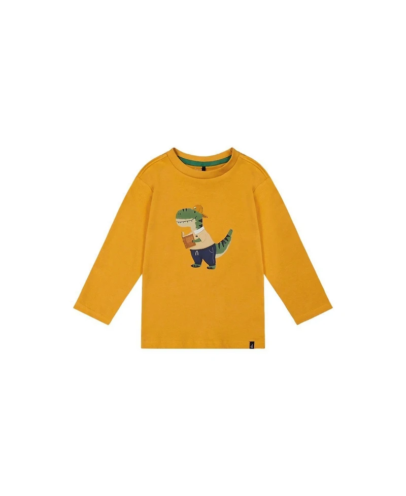 Deux par Deux Toddler Boys 2T -5T Long Sleeve Cotton T-Shirt