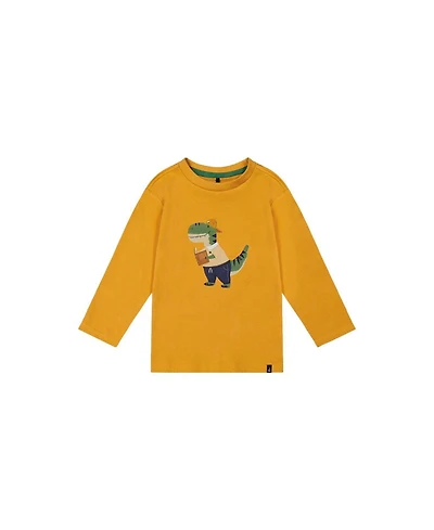 Deux par Deux Toddler Boys 2T -5T Long Sleeve Cotton T-Shirt