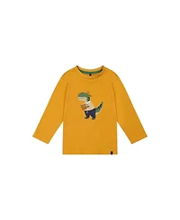 Deux par Deux Toddler Boys 2T -5T Long Sleeve Cotton T-Shirt