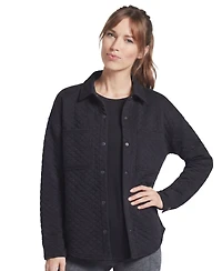 Skechers Women's Quilted Ottoman Shacket Jacket