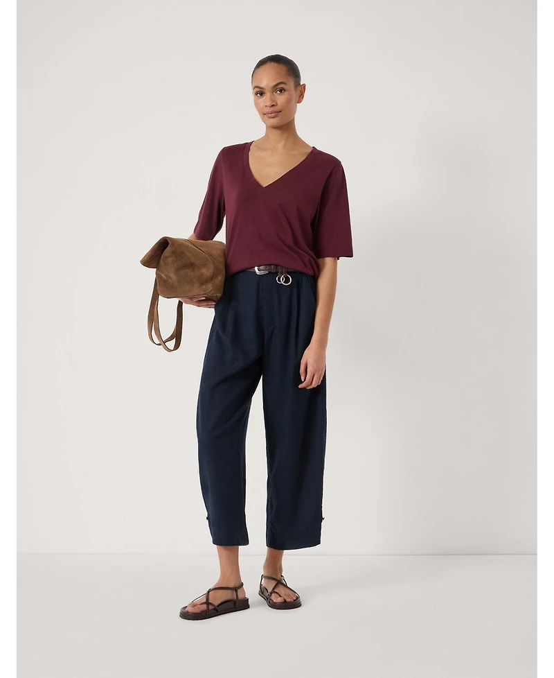 Hush Women's Reece V-Neck Drapey T-shirt