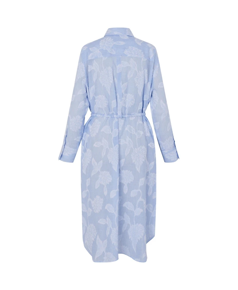 Masai Copenhagen Women's MaNivalina Floral Midi Shirt Dress