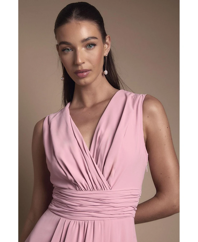 Coast Women's V-Neck Wrap Maxi Dress