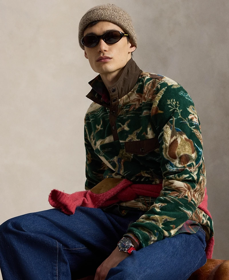 Polo Ralph Lauren Men's Duck-Print Brushed Fleece Sweatshirt