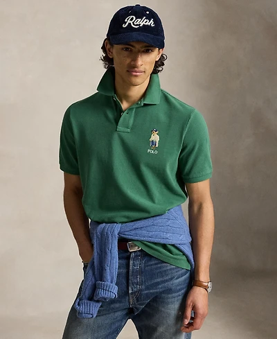 Polo Ralph Lauren Men's Classic-Fit Bear Mesh Shirt