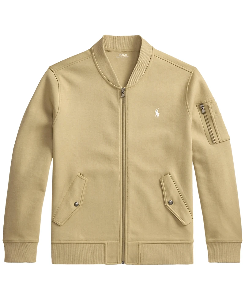 Polo Ralph Lauren Men's Double-Knit Flight Bomber Jacket